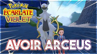 GLITCH AVOIR ARCEUS dans Pokémon Écarlate et Violet ?!