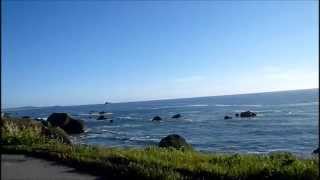 The view of rocky coastline california seen near jenner, california,
just north bodega bay. recorded along highway 1. learn more about a...