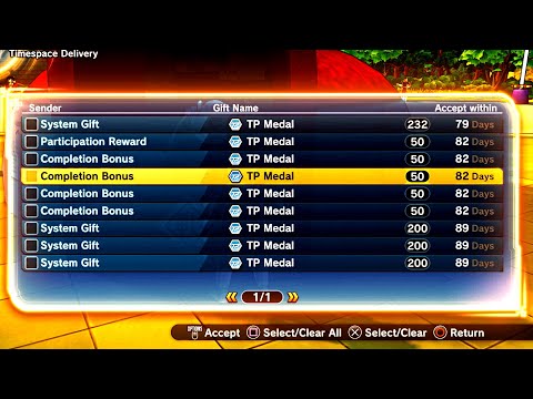 HOW TO GET 1000 FREE TP MEDALS IN DRAGON BALL XENOVERSE 2 (HURRY