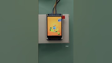 2.4inch ILI9341 TFT LCD Display, Video on LCD, SPI, ESP32, #esp32 #gif #tftlcd #arduino #automobile