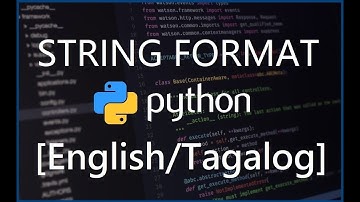 Python Programming for Beginners - 24 String Format Method [English/Tagalog]