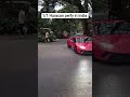 Huracan perfy in Rosso Mars in Bangalore #supercars #automobile #Lamborghini #hur #lamborghiniindia