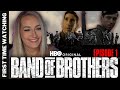 History Teacher Watches Band of Brothers for the FIRST TIME | Part 1: Curahee | REACTION