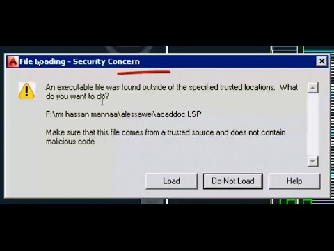 Error An executable file was found outside of the specified trusted locations HOW TO FIX