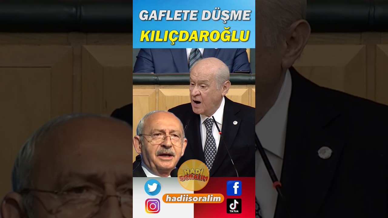 KILIÇDAROĞLU'NA REST ÇEKTİ ! #siyaset #gündem #haber #kemalkılıçdaroğlu #devletbahçeli #chp #mh