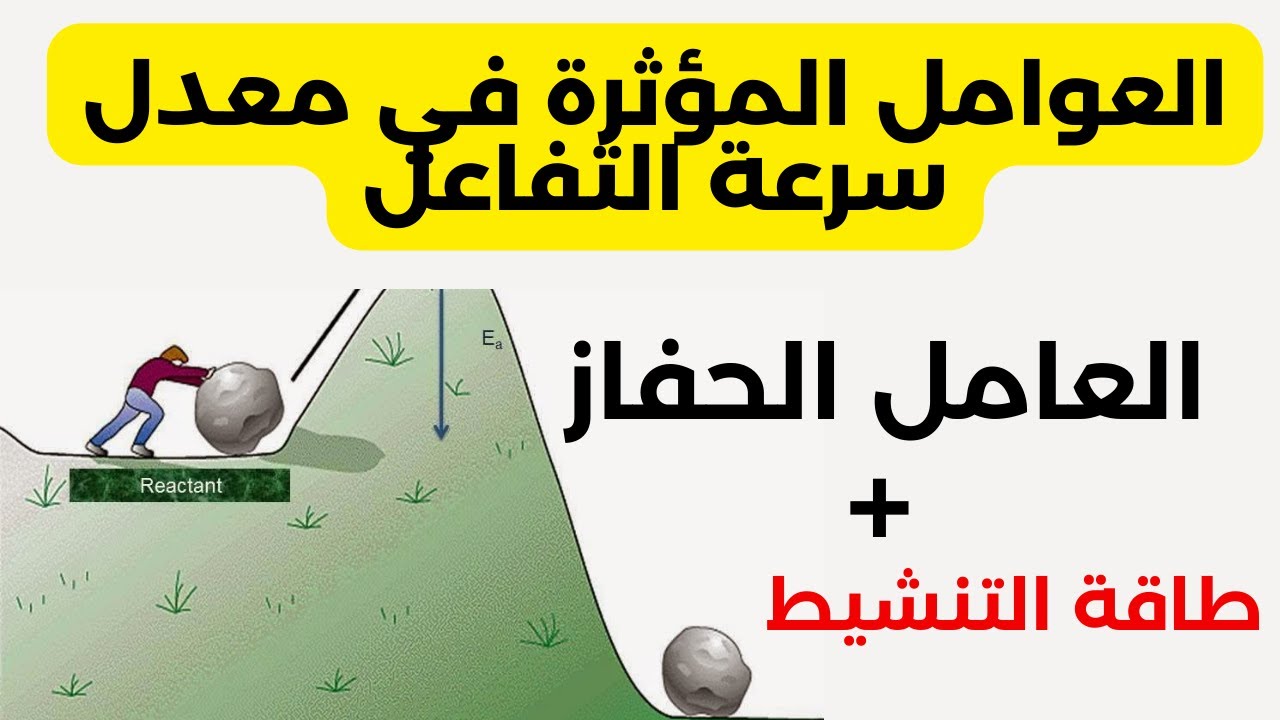 العوامل المؤثرة في معدل سرعة التفاعل  ( العامل الحفاز ) + طاقة التنشيط | الصف التاسع | منهج كامبدرج