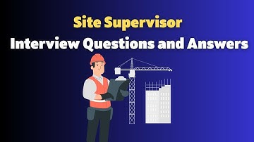 Vragen en antwoorden voor het sollicitatiegesprek met de bouwplaatsopzichter