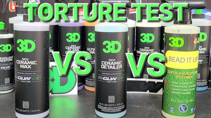 3D Car Care on Instagram: 3D GLW Series SiO2 Ceramic Trim Restore SiO2  Ceramic Trim Restore conditions and restores dull and faded trim while  adding a layer of hydrophobic protection. It revitalizes
