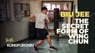 Biu jee - the ‘secret form of wing chun’ with @kungfuronin