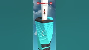 Stack ball rolling level 🎚️ 389 super fast finish support please #editing #newvideo #games #gaming