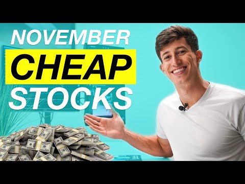 ⏰ TOP 5 SUPER CHEAP STOCKS TO INVEST IN NOVEMBER 2021