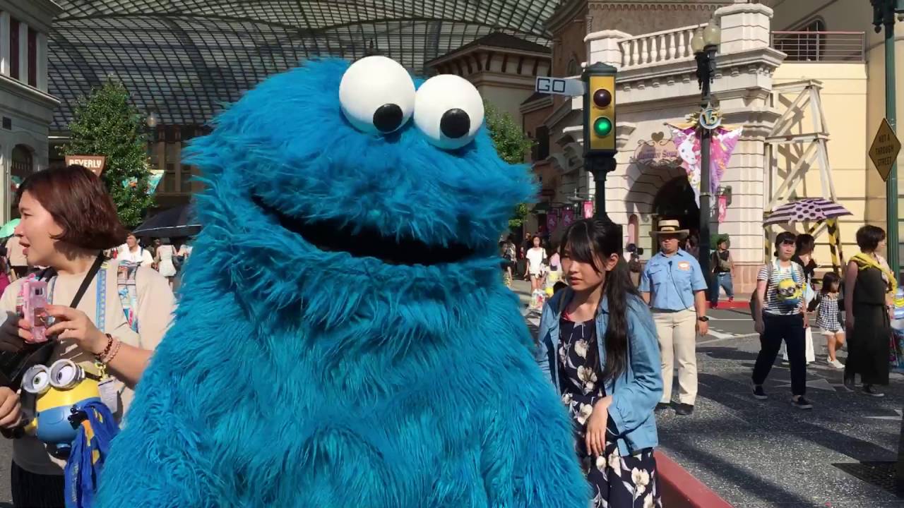 Usj 子どもを優先するクッキーモンスター Youtube