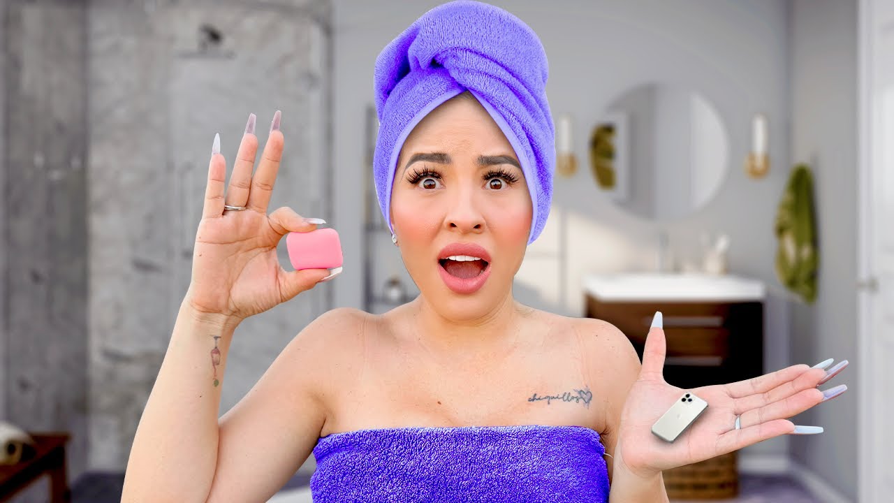 VIVIENDO SOLO con COSAS MINIATURA!!