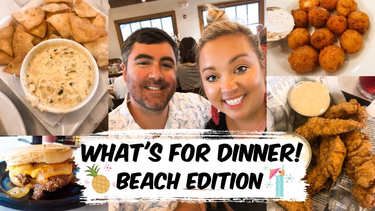 WHAT'S FOR DINNER MYRTLE BEACH EDITION JESSICA O'DONOHUE YouTube