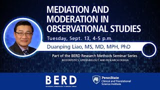 Mediation & Moderation in Observational Studies