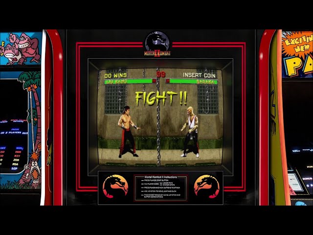 Mortal Kombat 2 Bezel Moves List 