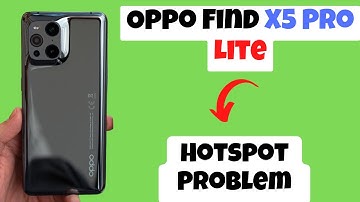 Oppo Find X5 Pro, Lite Hotspot Problem || Hotspot not working Problem || hotspot issue