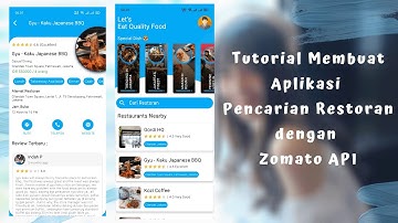 Tutorial Membuat Aplikasi Pencarian Restoran dengan Zomato API - Android Studio