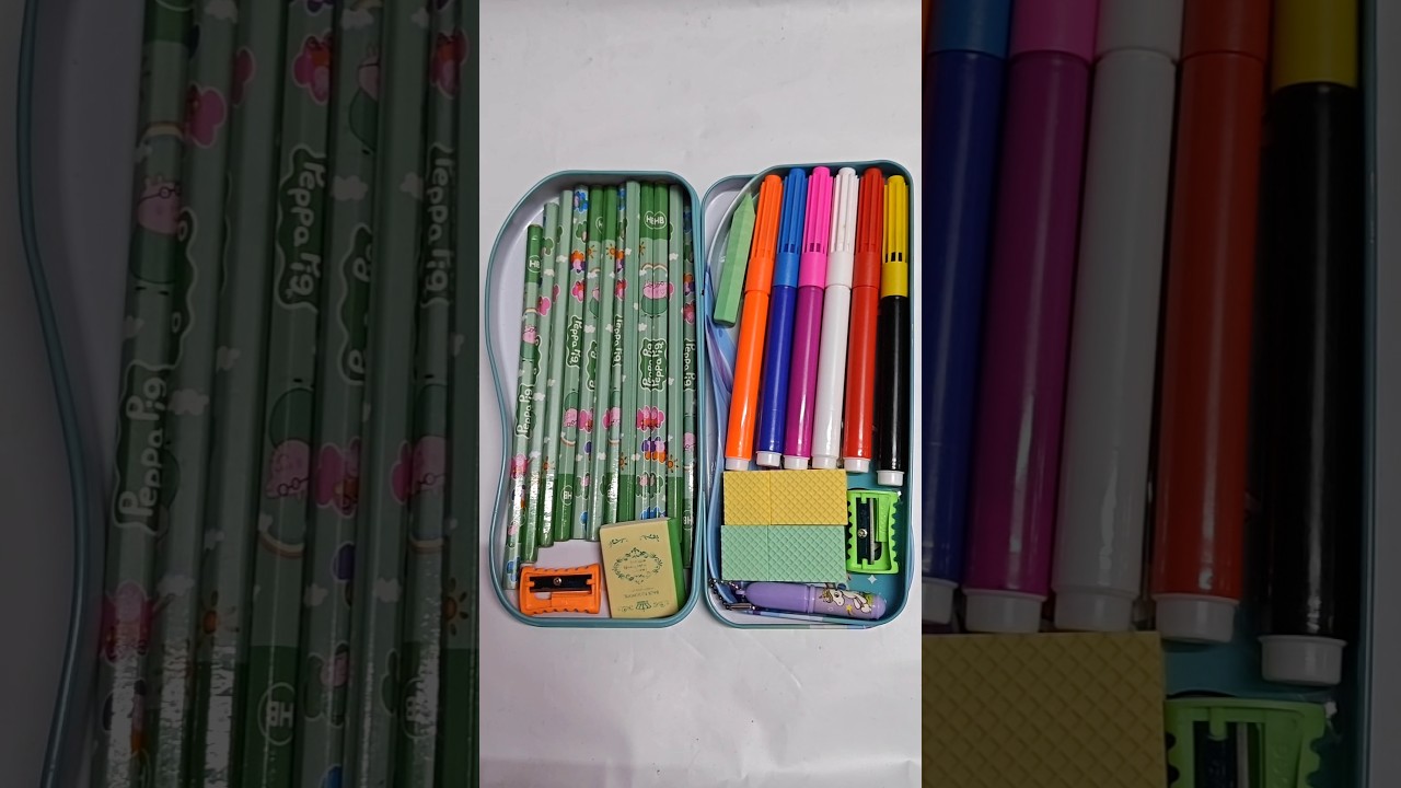 best ASMR filling 90's pencil case for girls
