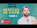 Articles of faith  igcseo level islamiyat 20582  paper 2  quick revision  ws studio  caies