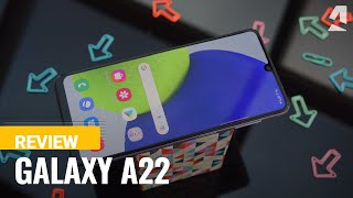 Samsung Galaxy A22 review screenshot 4