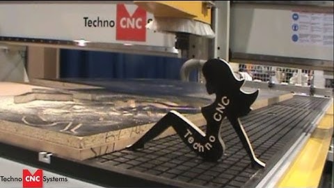 Routing fun products on the HDS CNC Router - Techno CNC at AWFS