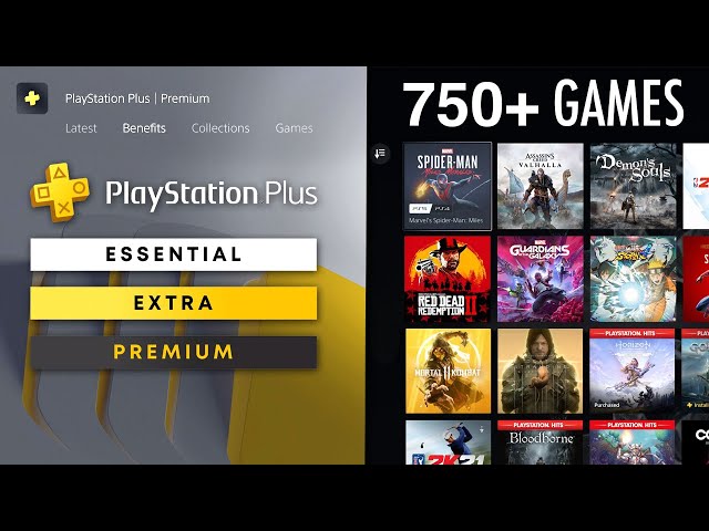 PlayStation Plus Essential, Extra, and Premium subscriptions: Sony lists  all the games you get