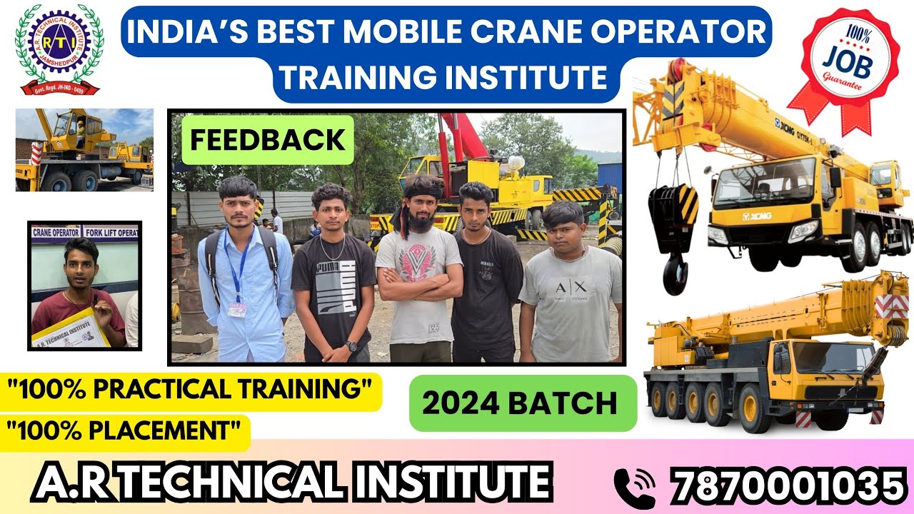 CHAPRA BIHAR CRANE OPERATOR COURSE/MOBILE CRANE OPERATOR TRAINING IN SIWAN GOPALGANJ GORAKHPUR 