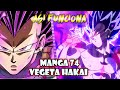 ASÍ FUNCIONA LA NUEVA TRANSFORMACIÓN DE VEGETA HAKAI ¿INSTINTO? Dragon Ball Super MANGA 74 ESPAÑOL