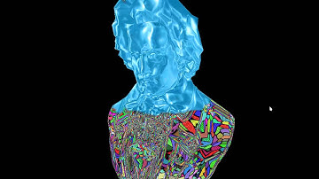 3d alpha mask on mesh GLSL openframeworks