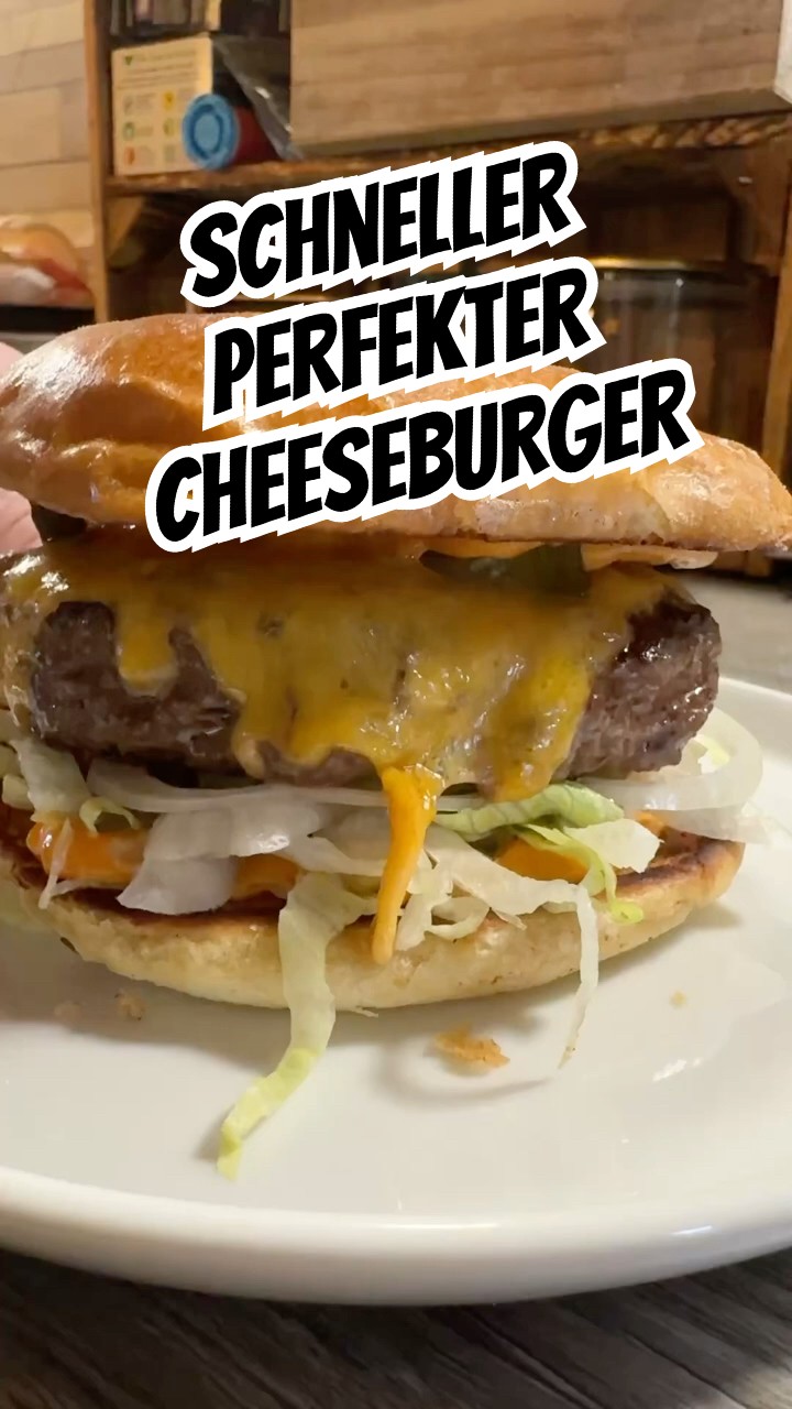 Schneller Perfekter Cheeseburger der BESTE ! ohne Gelaber ! | The BBQ ...