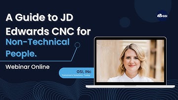 A Guide to JD Edwards CNC for Non Technical People