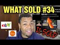 new! WHAT SOLD #34 : WEEKLY THRIFTED EBAY &amp; ETSY SALES : MAKE MONEY RESELLING 💰