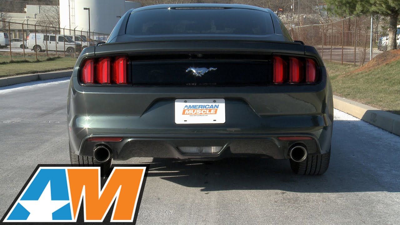 20152017 Mustang Ecoboost Flowmaster Sound Clip Scavenger Series