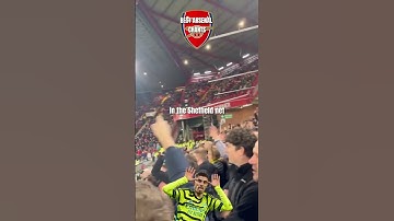 Thumbnail of 🎶Who put the ball in Sheffield Net🎶 | New Arsenal Chant 2023/24 | Sheffield United 0-6 Arsenal