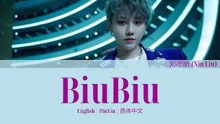 THE9 刘雨昕 (Xin Liu) BiuBiu 歌词/ Color Coded Lyrics(简体中文/PinYin/English)