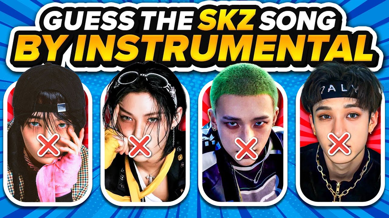 GUESS 50 STRAY KIDS SONGS BY INSTRUMENTAL ⚡️ Stray Kids Quiz Challenge - KPOP QUIZ 2025