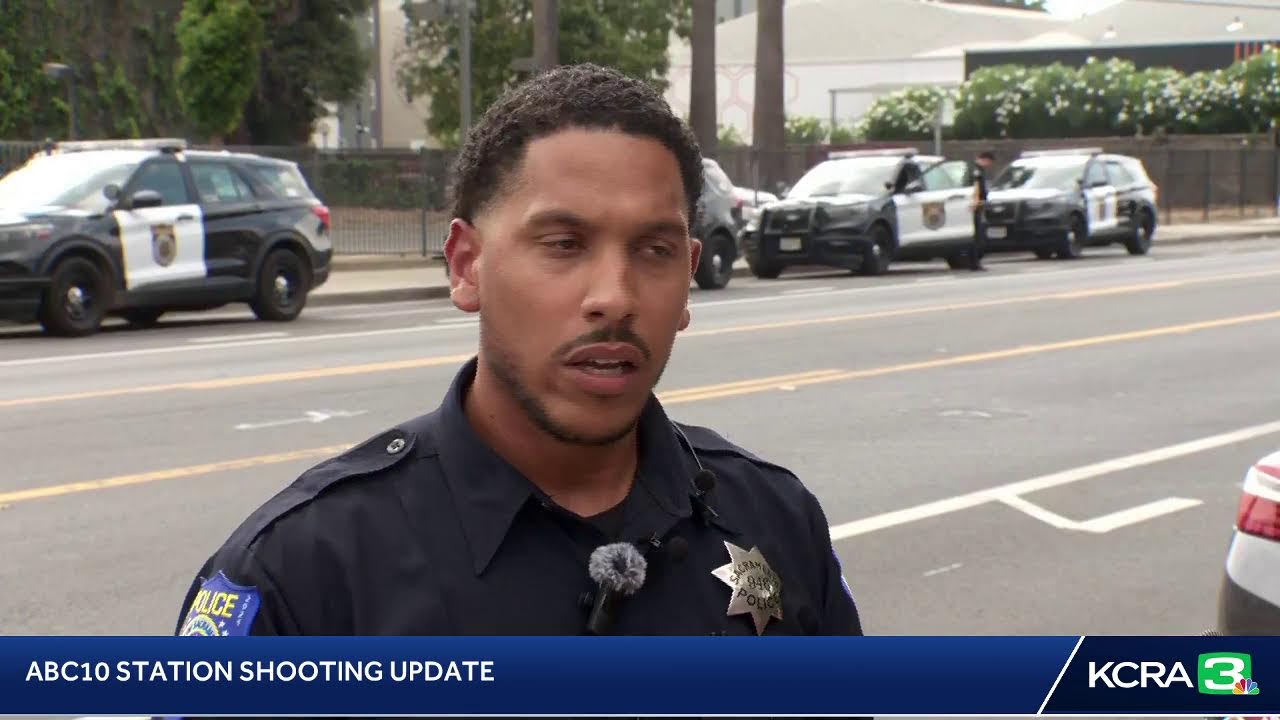 LIVE | Sacramento police are speaking after the ABC10 station was hit by gunfire