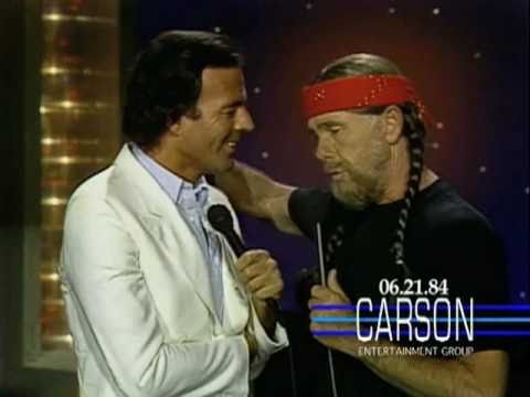 Johnny Carson Does a Duet with Julio Iglesias on "The Tonight Show"