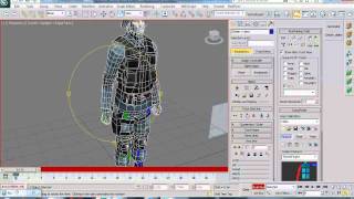 3dsmax : Biped Setting the starting pose for 3d character