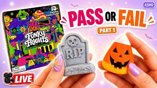 🔴 LIVE! NEW NEEDOH FUNKY FRIGHTS UNBOXING! 🎃👻 13 SQUISHY SURPRISES! 😱 DOORS 1-6