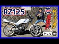 【RZ125】痛快な“かっ飛び系”！ヤマハ2ストスポーツのいにしえをしのぶ！エンジン換装&チャンバーでモアパワフル！走り屋バンザイ！【13W 33X 1GV】
