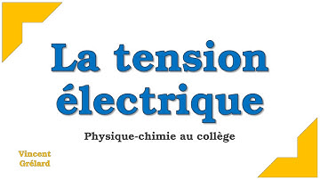 La tension électrique et le voltmètre | Physique-chimie au collège