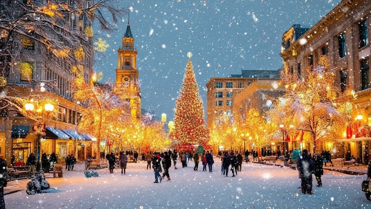 Peaceful Winter Coffee Shop by the Lake ❄️☕ Cozy Cafe Jazz for Relaxing