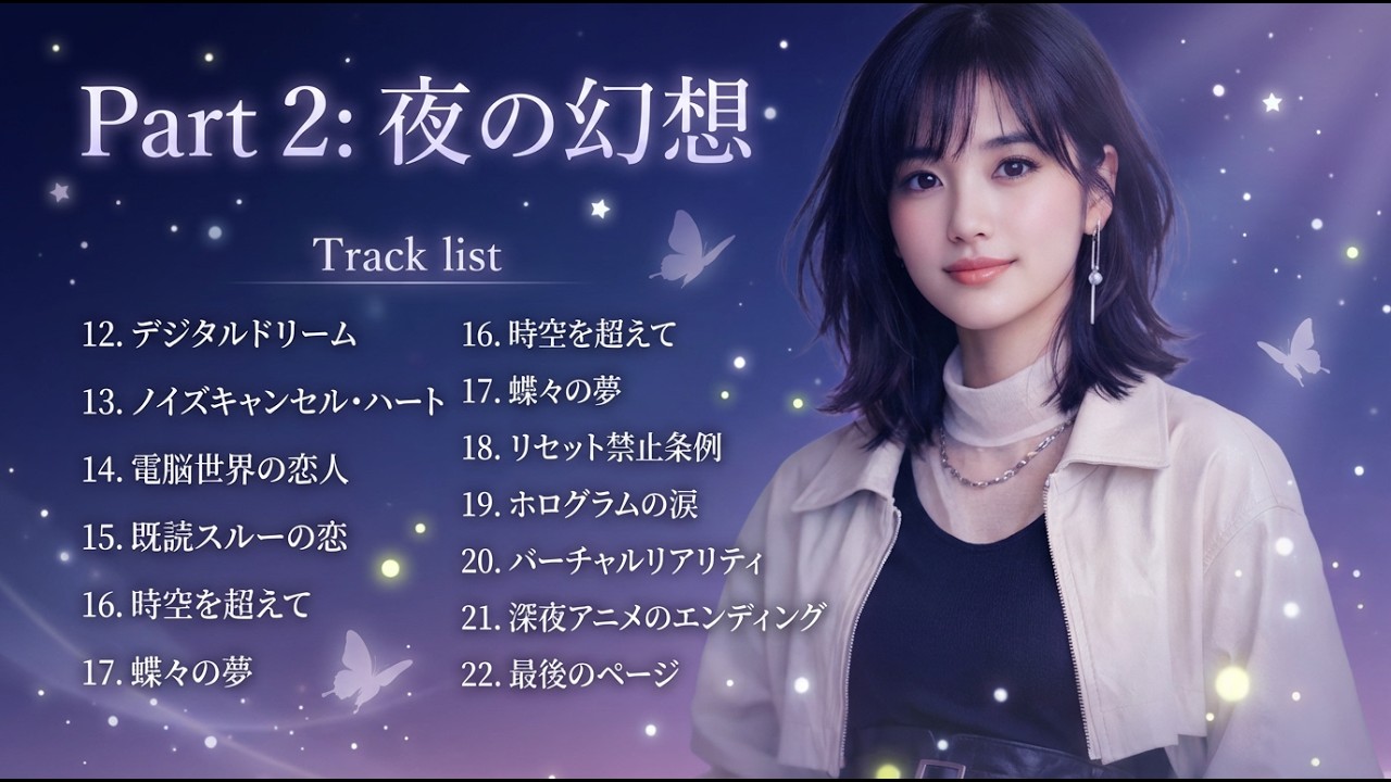 夜の幻想 🌃 Night Phantasia | 밤의 환상 - Digital Dreams & Virtual Love Stories