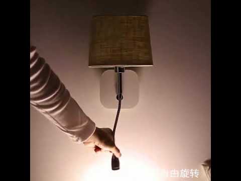 Отельный бра Nelley Wall с гибким led спотом