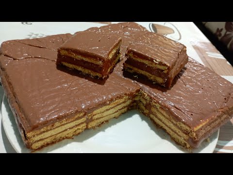 Шикарный Шоколадный Торт за 15 минут Без Выпечки