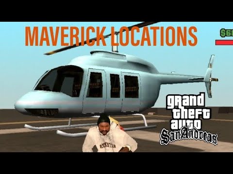 localizações de todos helicópteros do gta san andreas 