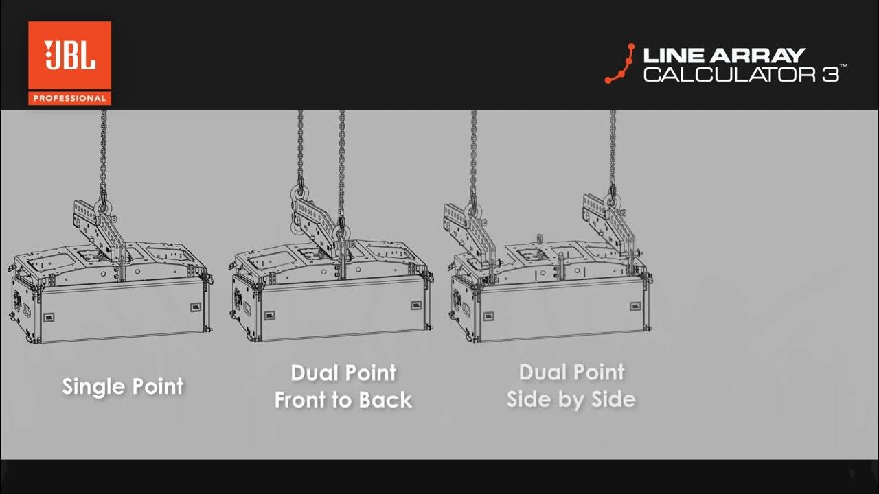 Jbl line array calculator 3 4 update youtube