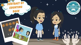 Subtract By Counting Back | The Captain AHS-show | General Mathematics Lesson